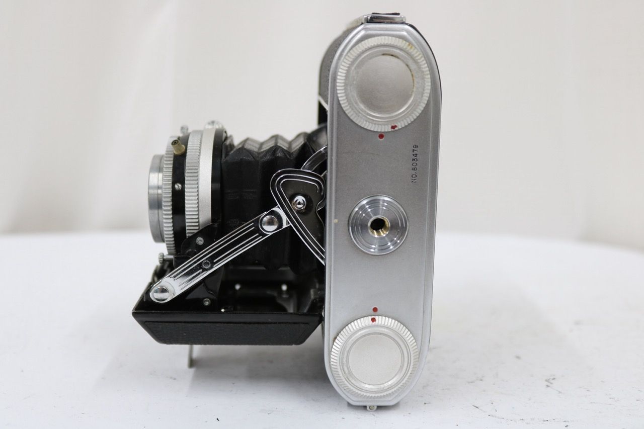【返品保証】 コニカ Konica Pearl IV 75mm F3.5 蛇腹カメラ e13023 【返品保証】 コニカ Konica Pearl IV 75mm F3.5 蛇腹カメラ e13023