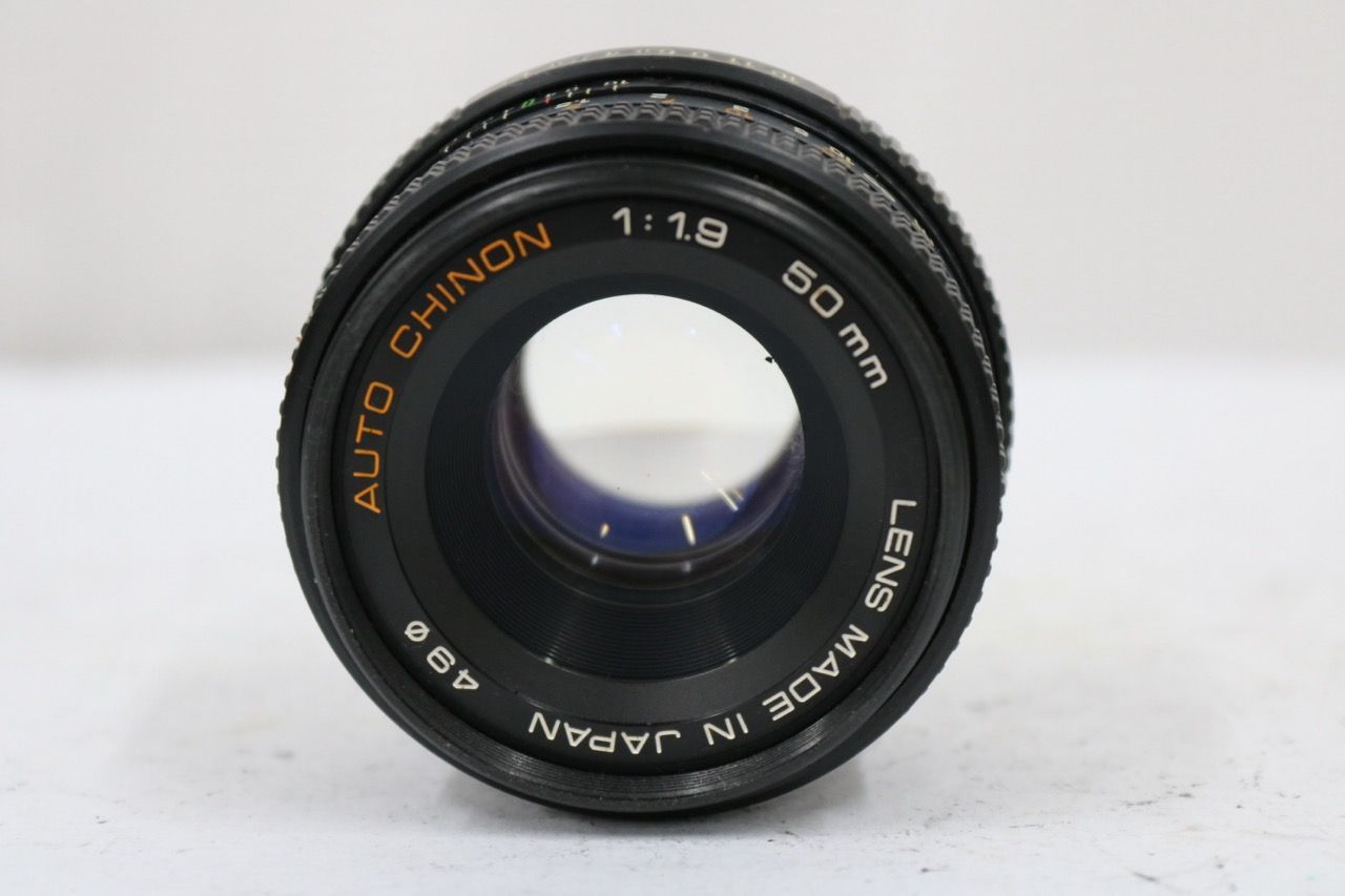 【返品保証】 チノン Auto Chinon 50mm F1.9 ペンタックスKマウントレンズ e13024