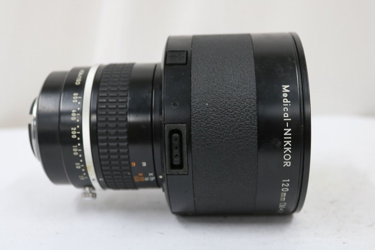 【返品保証】 ニコン Nikon Medical-Nikkor 120mm F4 + AC Unit LA-2 セット e13039
