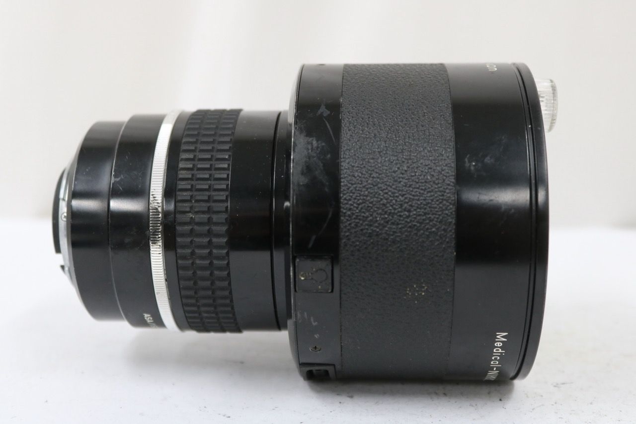 【返品保証】 ニコン Nikon Medical-Nikkor 120mm F4 + AC Unit LA-2 セット e13040