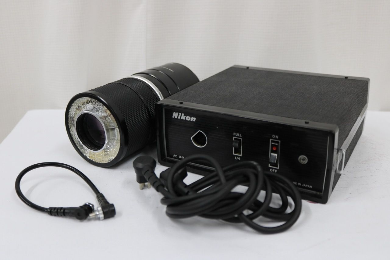 【返品保証】 ニコン Nikon Medical-Nikkor C Auto 200mm F5.6 + AC Unit LA-1 セット e13035