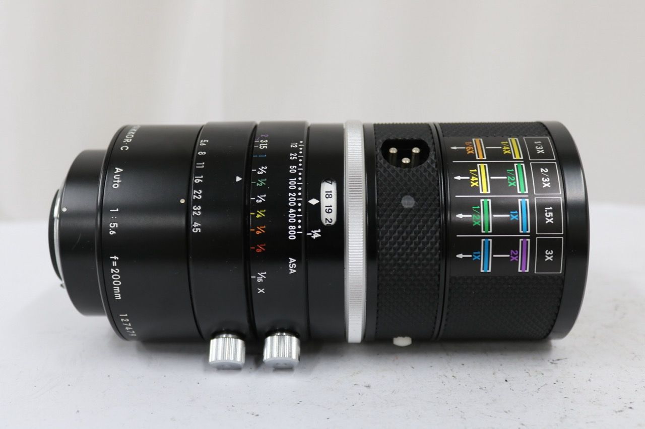 【返品保証】 ニコン Nikon Medical-Nikkor C Auto 200mm F5.6 + AC Unit LA-1 セット e13035 【返品保証】 ニコン Nikon Medical-Nikkor C Auto 200mm F5.6 + AC Unit LA-1 セット e13035