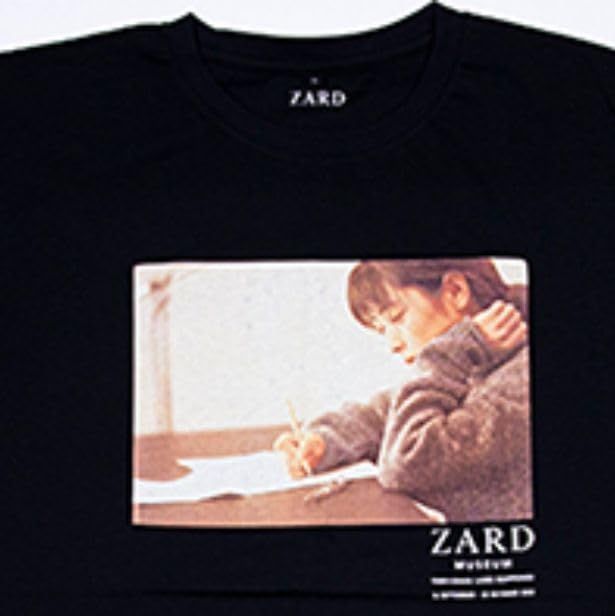 【数量限定】ZARD（ザード）グッズ Tシャツ（WORKS）黒 (XL)