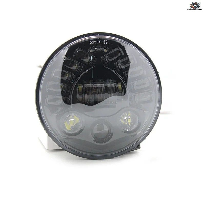 FADUIES 7インチ LEDヘッドライト(デイタイムランニングライト付き)12V DOT/ECE LEDハイビーム&ロービームアダプティブヘッドライト(オ FADUIES 7インチ LEDヘッドライト(デイタイムランニングライト付き)12V DOT/ECE LEDハイビーム&ロービームアダプティブヘッドライト(オ