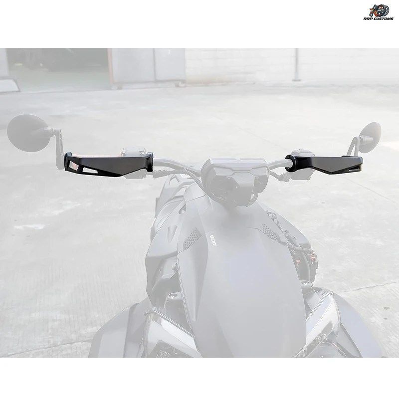 オンロード用ブラックアルミニウムハンドガードキット 219400998 Can-Am Ryker 600 900 Sport Ryker Rally Edition 2個セット