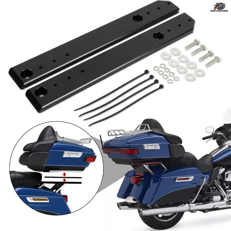 ハーレーツーリング、エレクトラグライド、CVO、ウルトラクラシック、FLHTC、FLHR、FLHX(2009~2013年モデル)用、1インチ~3インチパック ハーレーツーリング、エレクトラグライド、CVO、ウルトラクラシック、FLHTC、FLHR、FLHX(2009~2013年モデル)用、1インチ~3インチパック