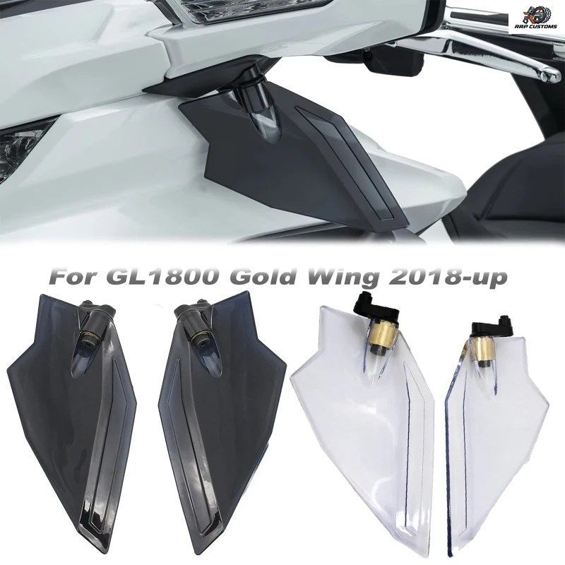 ホンダ ゴールドウイング 1800 GL 用モーターサイクル上部ウインドディフレクター調整式サイドパネル スポイラーフェアリングアクセサリー