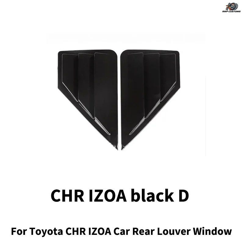 トヨタ C-HR 2016-2023 リアトランクスポイラーウィングフォグライトランプカバートリムディフューザーチューニングカーリアルーバーウィン