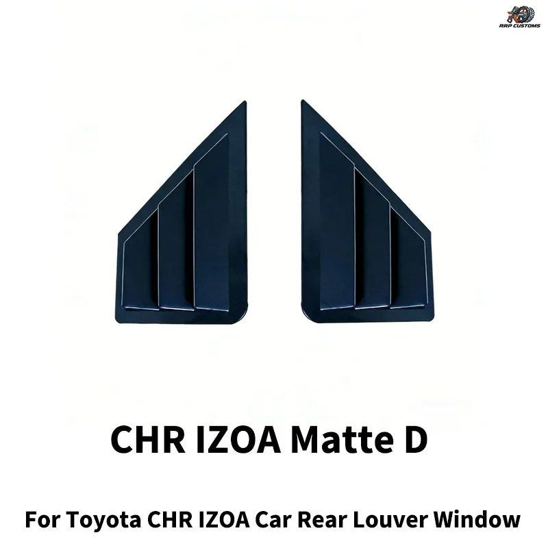 トヨタ C-HR 2016-2023 リアトランクスポイラーウィングフォグライトランプカバートリムディフューザーチューニングカーリアルーバーウィン