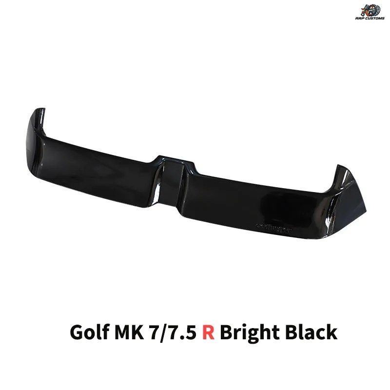 VW ゴルフ MK 7 7.5 GTI R 2014-2017 用リアルーフリップスポイラー リアトランクディフューザー ウィングリップ カーアクセサリー テール
