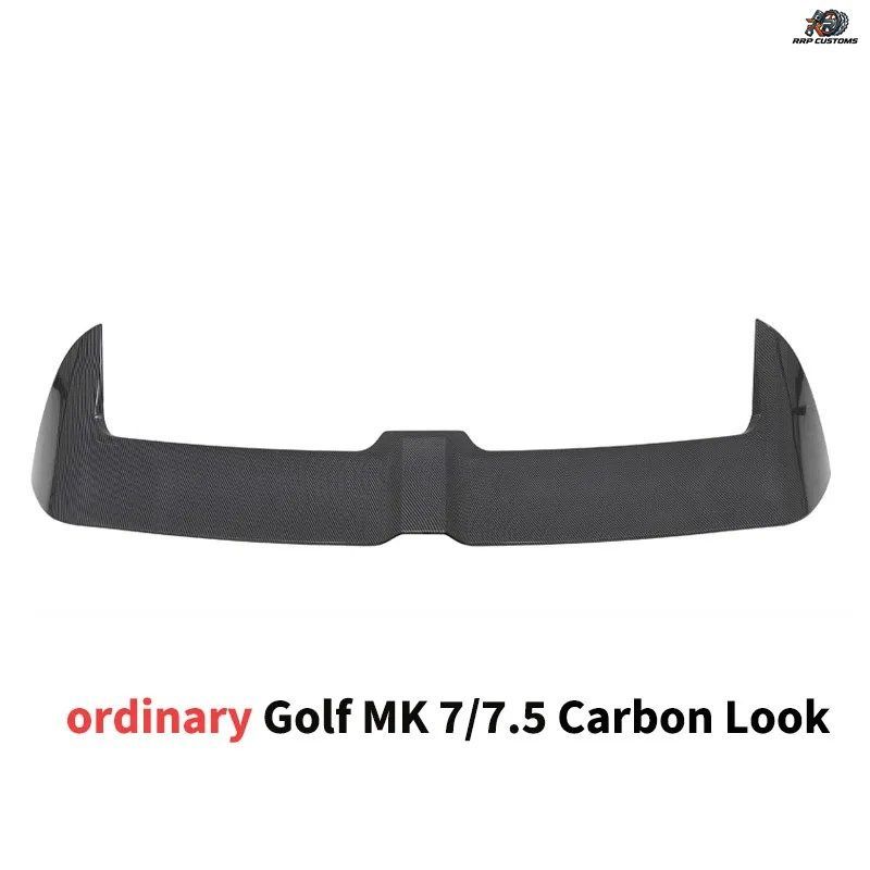 VW ゴルフ MK 7 7.5 GTI R 2014-2017 用リアルーフリップスポイラー リアトランクディフューザー ウィングリップ カーアクセサリー テール