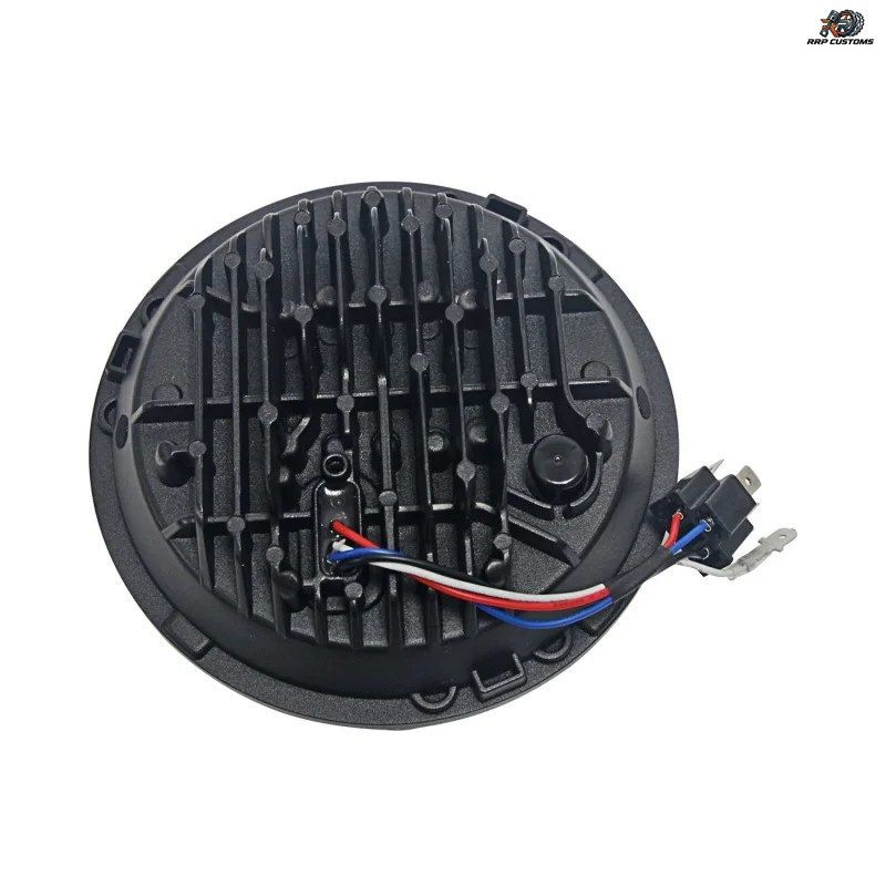 FADUIES 7インチ LEDヘッドライト(デイタイムランニングライト付き)12V DOT/ECE LEDハイビーム&ロービームアダプティブヘッドライト(オ FADUIES 7インチ LEDヘッドライト(デイタイムランニングライト付き)12V DOT/ECE LEDハイビーム&ロービームアダプティブヘッドライト(オ