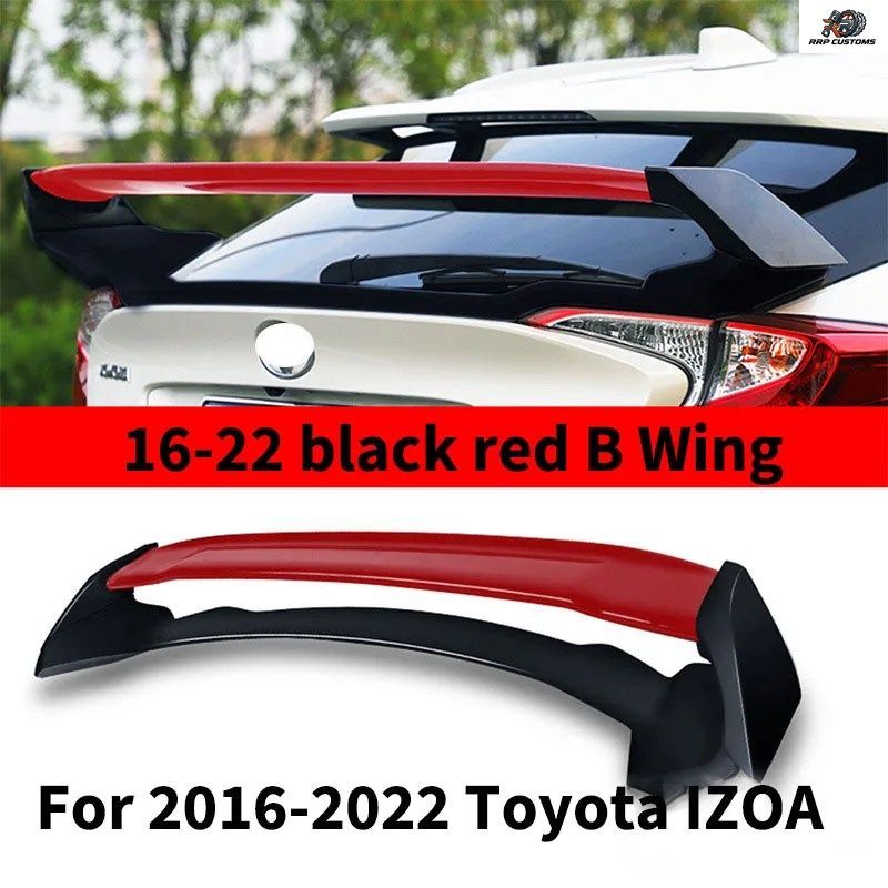 トヨタ C-HR 2016-2023 リアトランクスポイラーウィングフォグライトランプカバートリムディフューザーチューニングカーリアルーバーウィン