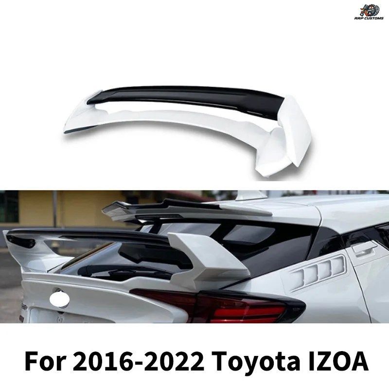 トヨタ C-HR 2016-2023 リアトランクスポイラーウィングフォグライトランプカバートリムディフューザーチューニングカーリアルーバーウィン
