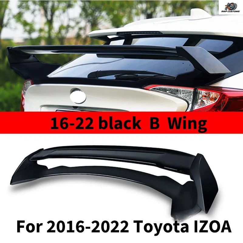 トヨタ C-HR 2016-2023 リアトランクスポイラーウィングフォグライトランプカバートリムディフューザーチューニングカーリアルーバーウィン