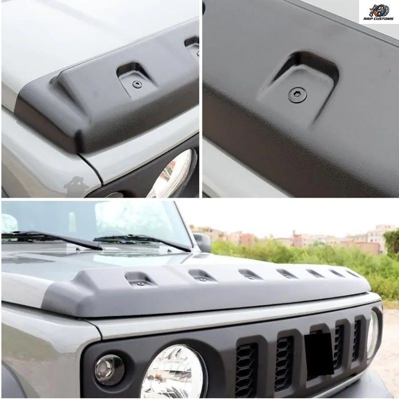 スズキ ジムニー JB74 JB64 2018-2020 用 フロントフードプロテクター フードディバージョン サンドフェンダー ボディキット デフレクター スズキ ジムニー JB74 JB64 2018-2020 用 フロントフードプロテクター フードディバージョン サンドフェンダー ボディキット デフレクター