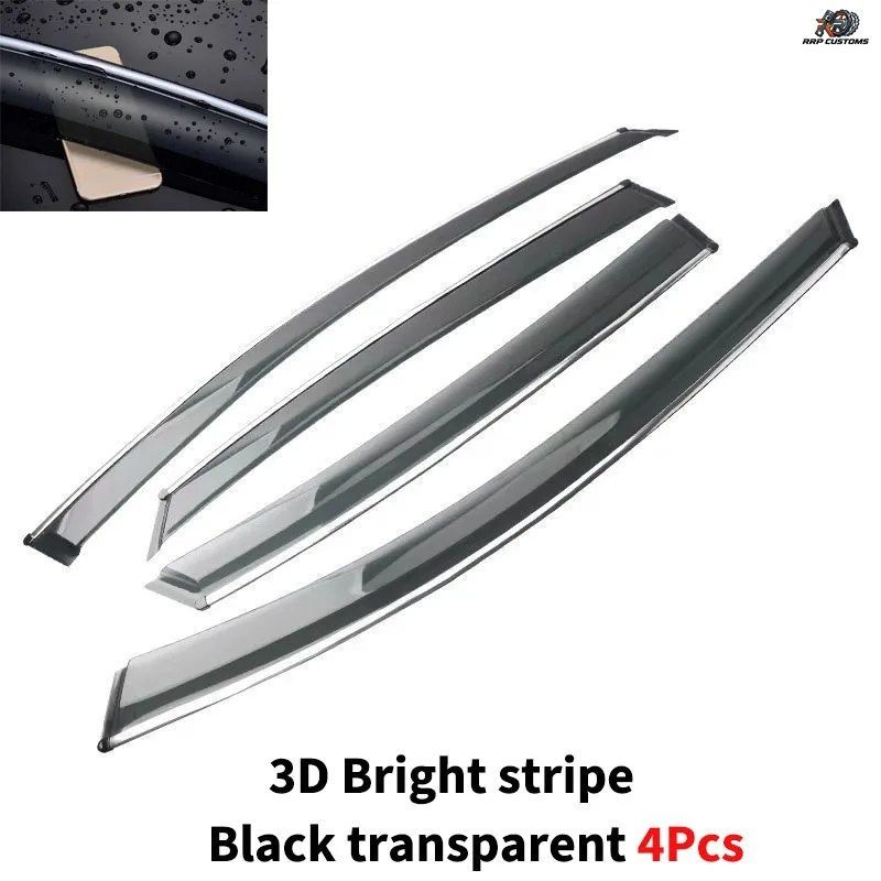 トヨタ CHR Izoa 2018 2019 2020 2021用 ウィンドウバイザー ウェザーシールド サンレインディフレクターガード アクセサリー オーニング
