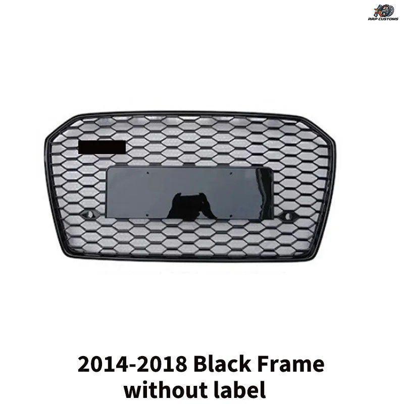 アウディ A6 C7 2014-2018用 フロントバンパーグリル ハニカムグリル スプリッター エアベントカバー レーシンググリル アクセサリー チュ アウディ A6 C7 2014-2018用 フロントバンパーグリル ハニカムグリル スプリッター エアベントカバー レーシンググリル アクセサリー チュ
