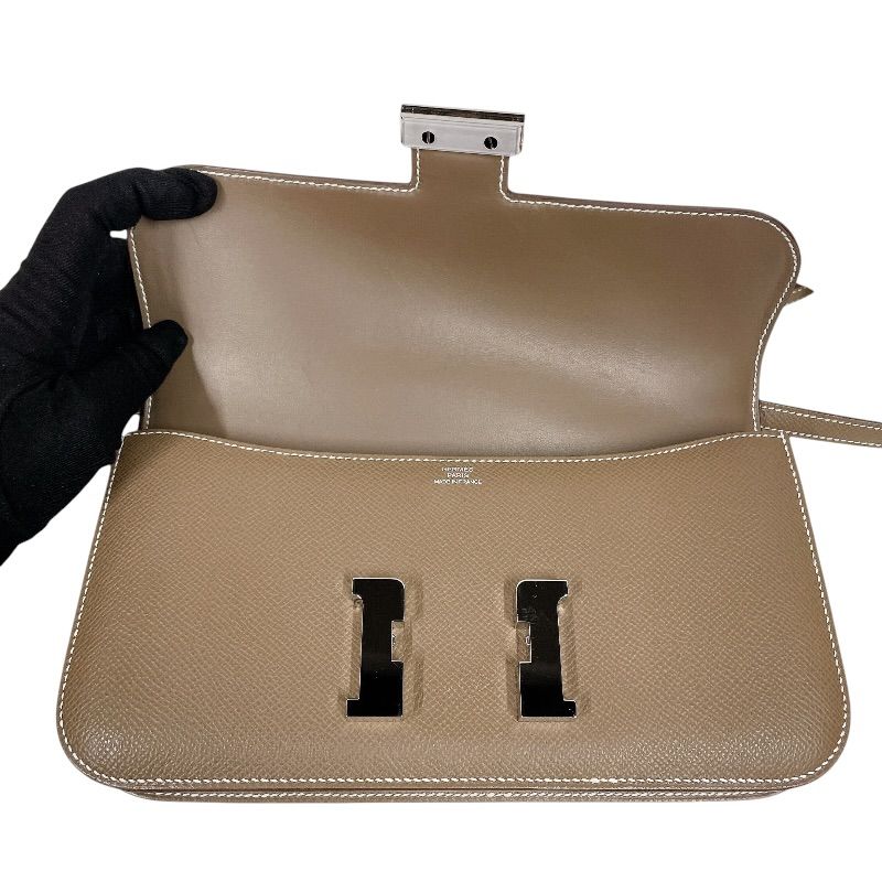 エルメス HERMES コンスタンスエラン W刻 エトゥープ シルバー金具 エプソン レディース ショルダーバッグ エルメス HERMES コンスタンスエラン W刻 エトゥープ シルバー金具 エプソン レディース ショルダーバッグ