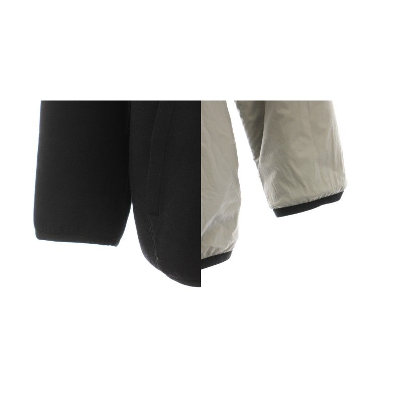 ザノースフェイス THE NORTH FACE リバーシブルテックエアーフーディ Reversible Tech Air Hoodie ジップアップパーカー アウター フード M 黒 ブラック グレー NTW61984 /YT