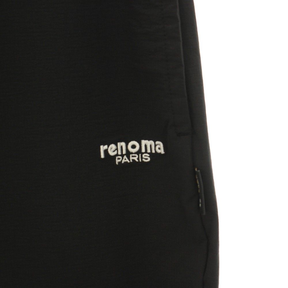 レノマ renoma ゴルフ GOLF イージーパンツ ナイロンパンツ ウエストゴム ロゴ刺繍 XL 黒 ブラック RG3305-014 /YT レノマ renoma ゴルフ GOLF イージーパンツ ナイロンパンツ ウエストゴム ロゴ刺繍 XL 黒 ブラック RG3305-014 /YT