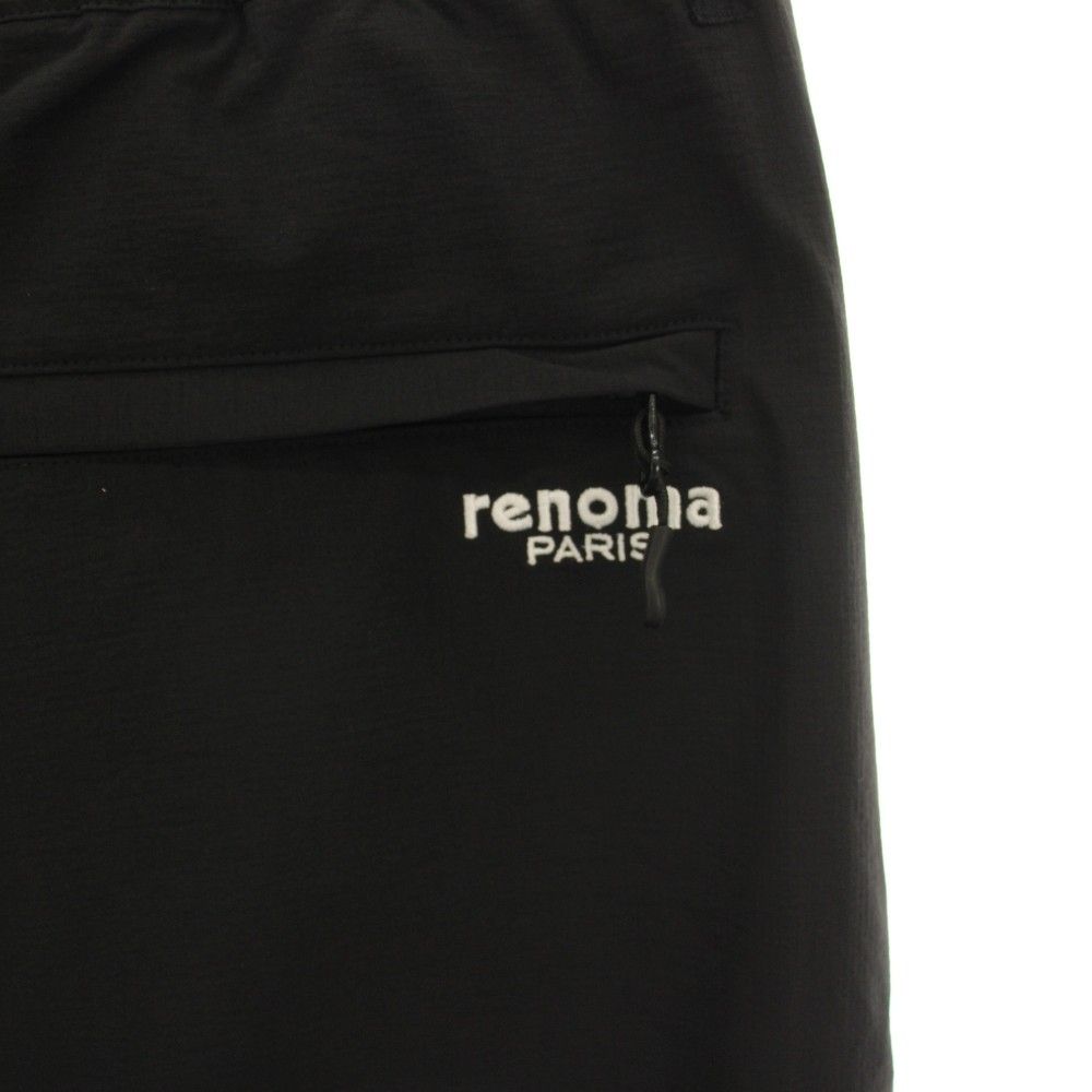 レノマ renoma ゴルフ GOLF イージーパンツ ナイロンパンツ ウエストゴム ロゴ刺繍 XL 黒 ブラック RG3305-014 /YT レノマ renoma ゴルフ GOLF イージーパンツ ナイロンパンツ ウエストゴム ロゴ刺繍 XL 黒 ブラック RG3305-014 /YT