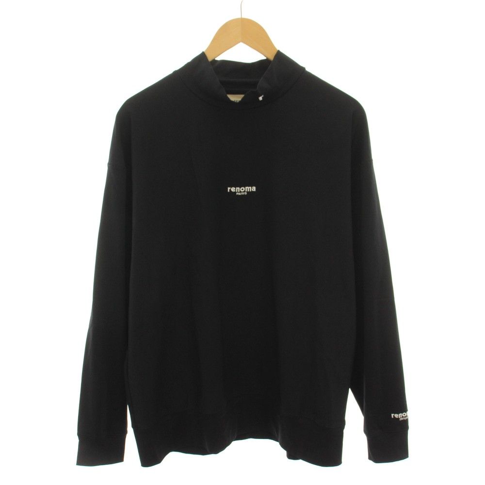 新品 renoma PARIS GOLF レノマ ゴルフ ロンT モックネック RENOMA