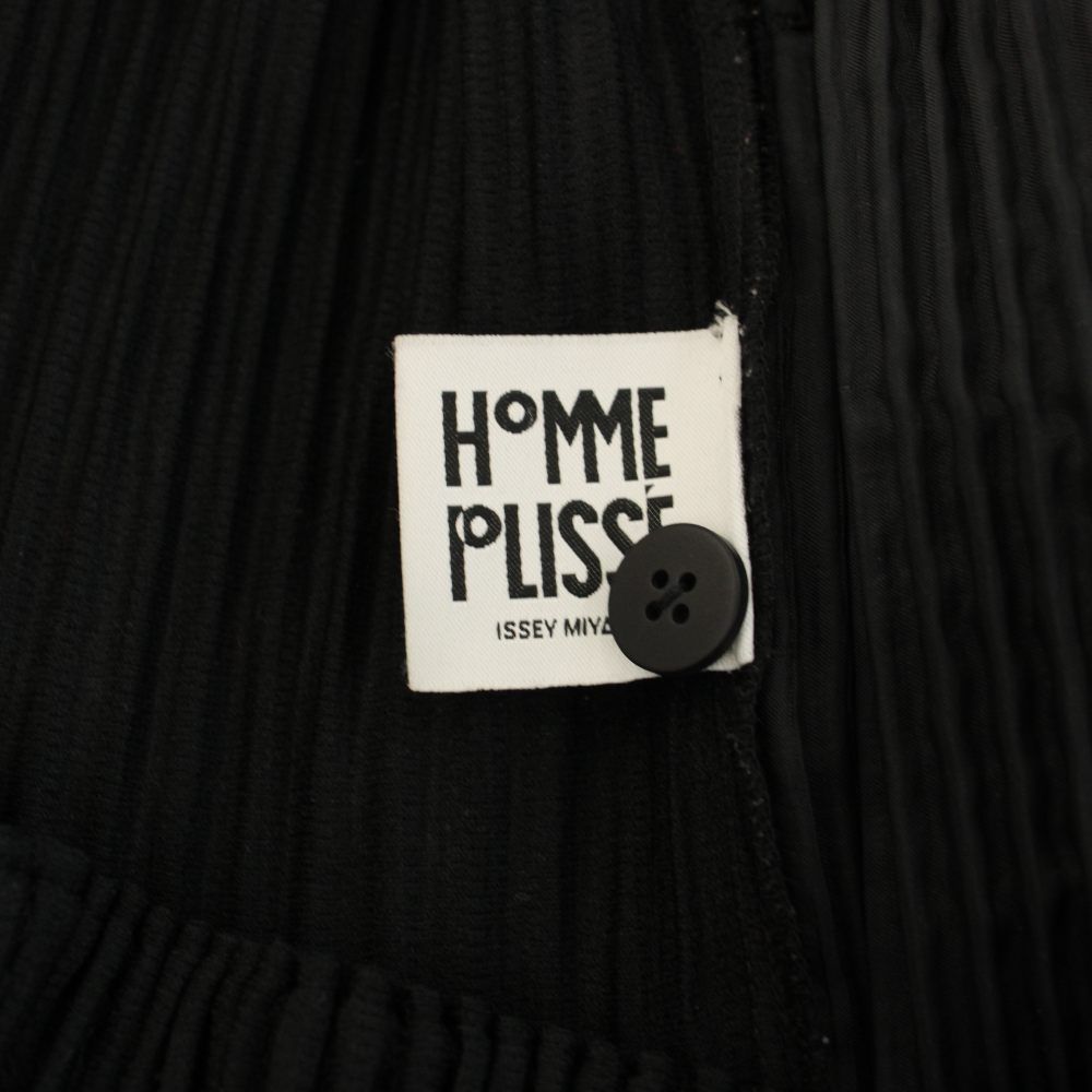 オムプリッセイッセイミヤケ HOMME PLISSE ISSEY MIYAKE クロップドパンツ イージーパンツ ウエストゴム プリーツ加工 3 黒 ブラック HP55JF053 /YT オムプリッセイッセイミヤケ HOMME PLISSE ISSEY MIYAKE クロップドパンツ イージーパンツ ウエストゴム プリーツ加工 3 黒 ブラック HP55JF053 /YT