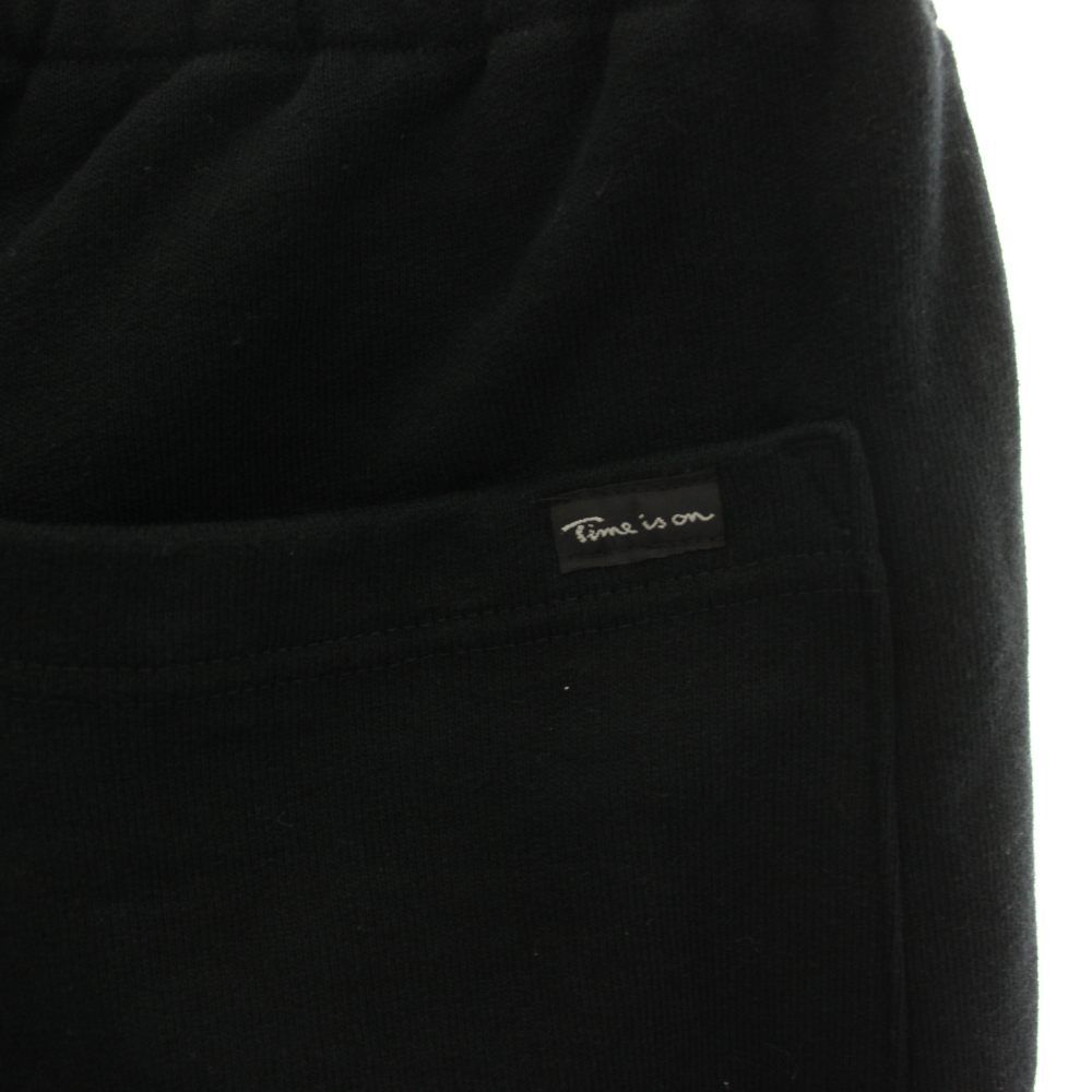 タイムイズオン Time is on BAGGY SWEAT PANTS スウェットパンツ イージー ワイド 0 黒 ブラック T250-P089 /HN タイムイズオン Time is on BAGGY SWEAT PANTS スウェットパンツ イージー ワイド 0 黒 ブラック T250-P089 /HN