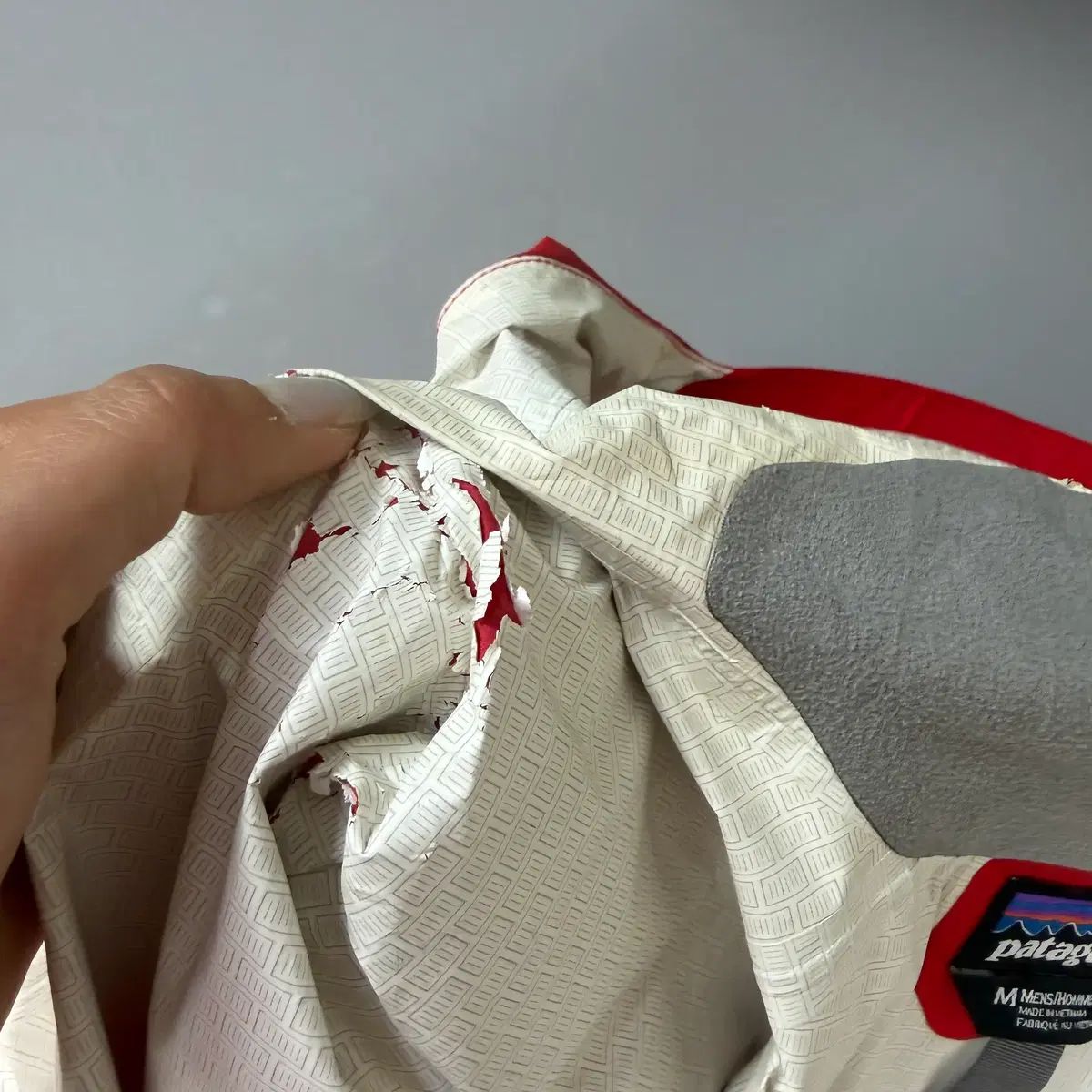 JPN patagonia タマトゥー ジャパン パッチ レッド 防水 ジャケット M