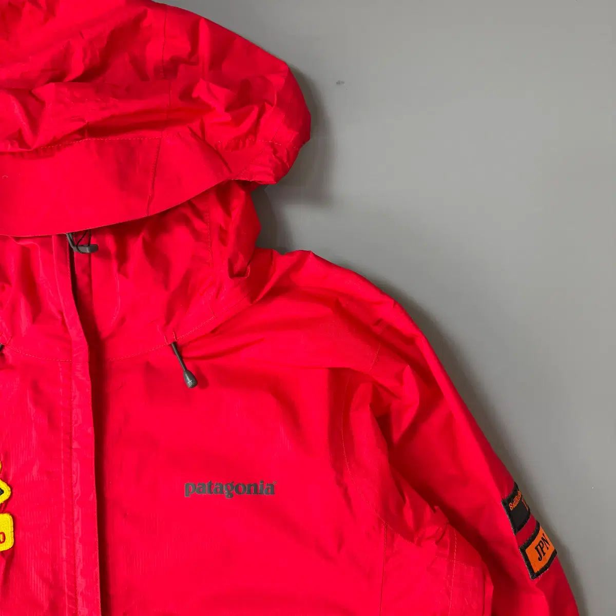JPN patagonia タマトゥー ジャパン パッチ レッド 防水 ジャケット M