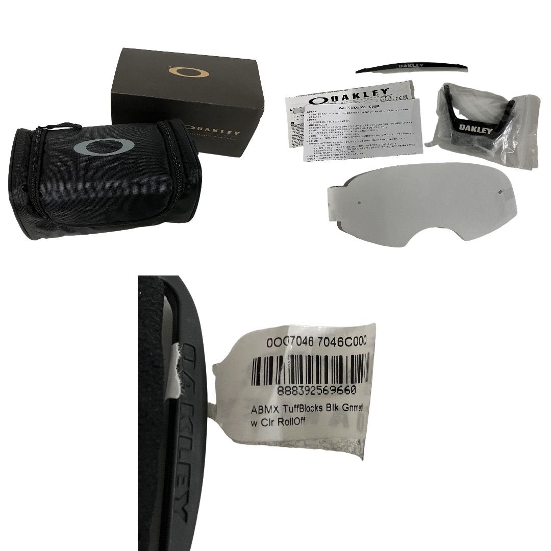 OAKLEY Airbrake MX 0OO7046 オークリーエアブレイクMX オフロードゴーグル 中古 美品 B11286792 OAKLEY Airbrake MX 0OO7046 オークリーエアブレイクMX オフロードゴーグル 中古 美品 B11286792