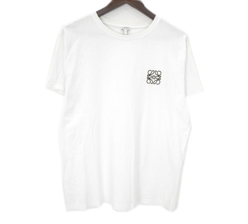 ロエベ LOEWE 【 ANAGRAM T H6109230CR 】アナグラム 刺繍 Tシャツ 50609