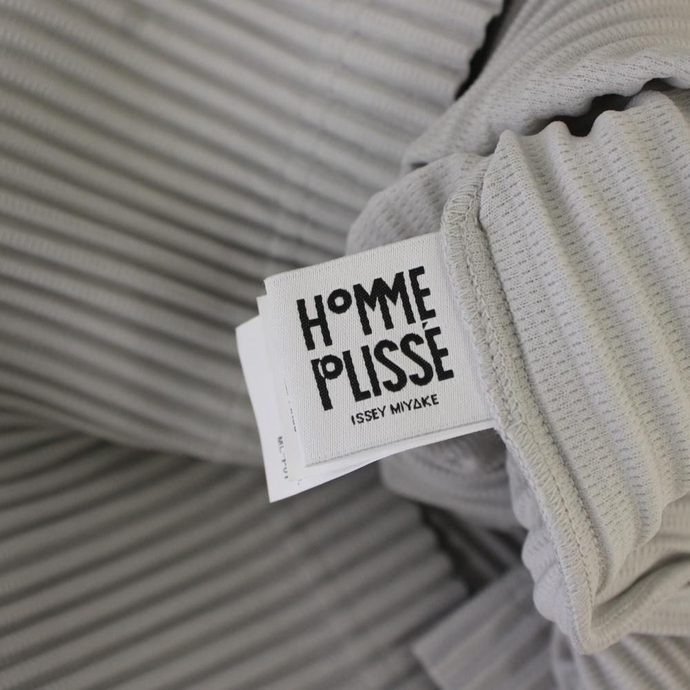 オムプリッセイッセイミヤケ HOMME PLISSE ISSEY MIYAKE Basic プリーツ Tシャツ カットソー 半袖 4 グレー HP37JK320 /BM