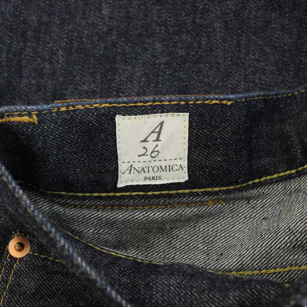 アナトミカ ANATOMICA 618マリリン1 618 MARILYN 1 デニムパンツ ジーンズ ワイド ジップフライ 26 インディゴ 531-501-02 /YT