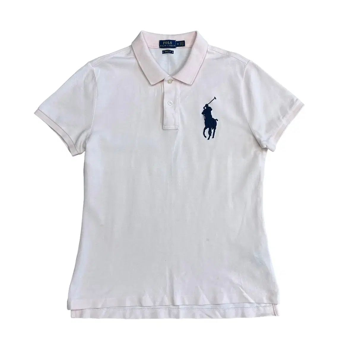 M POLO RALPH LAUREN (ポロラルフローレン) レディース ビックポニー カラの半袖Tシャツ