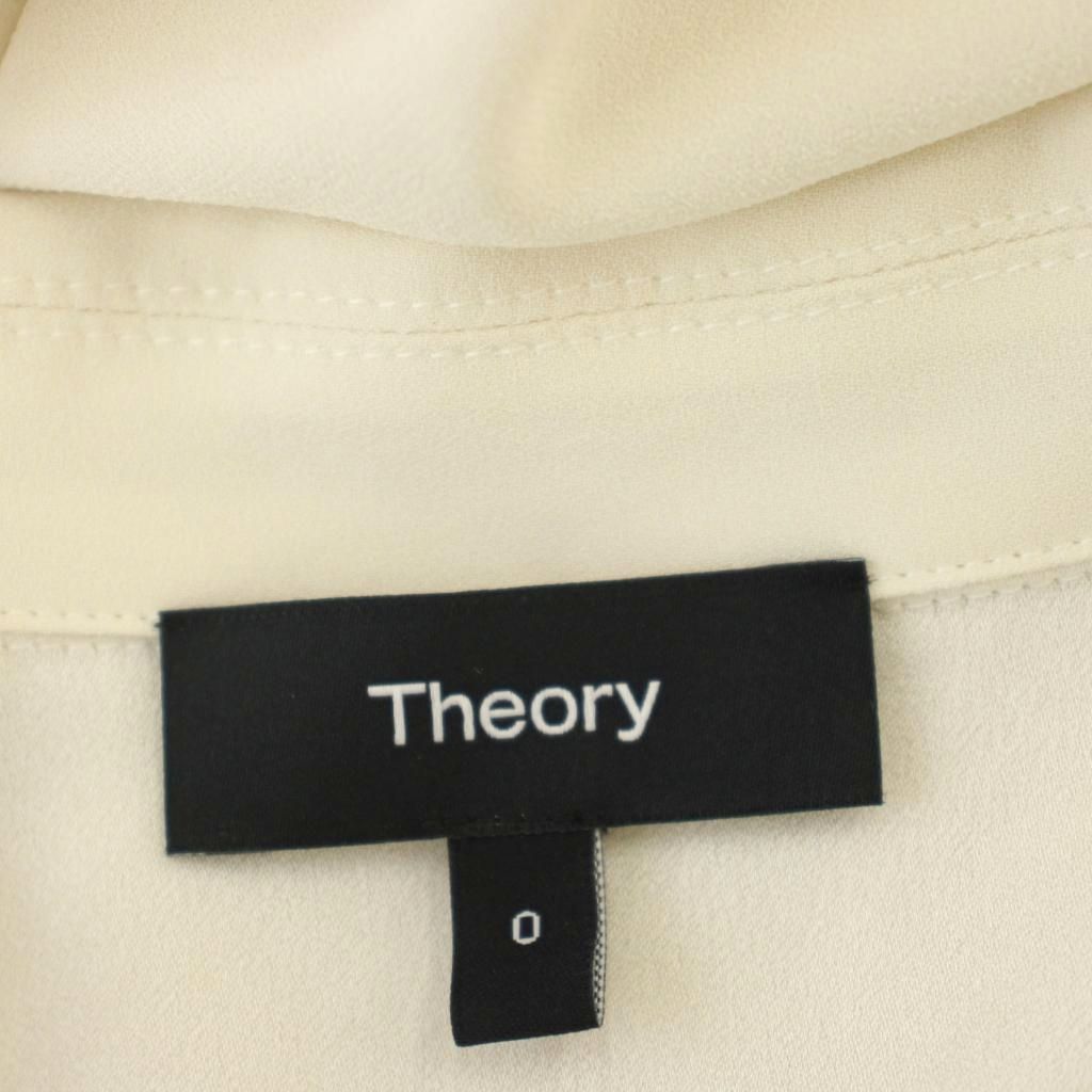 セオリー Theory 24SS パウダークレープカジュアルブレザー テーラードジャケット 0 ライトベージュ 01-4204106 /☆G
