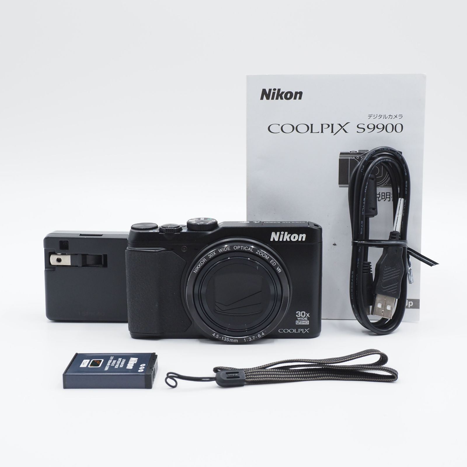 Nikon ニコン COOLPIX S9900 ブラック デジタルカメラ 極上品 #3128