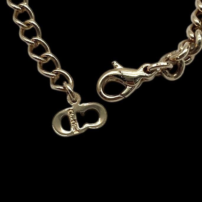 希少 Christian Dior クリスチャンディオール ネックレス ハート