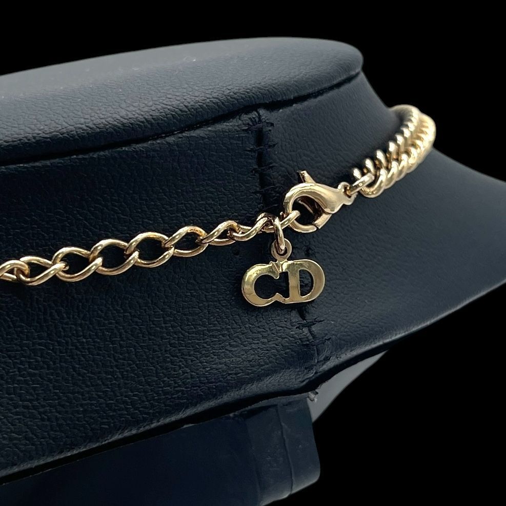希少 Christian Dior クリスチャンディオール ネックレス ハート