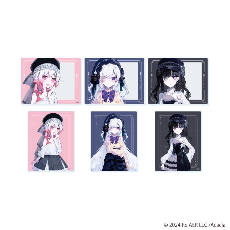 魔法少女ノ魔女裁判』アクリルカード01/ダークガーリーファッションver