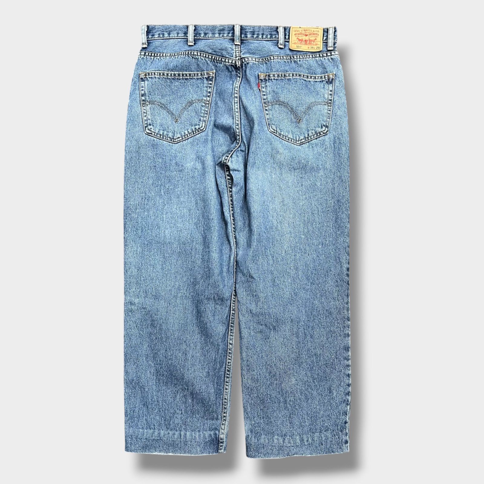 Levi's 550 Relaxed Fit W38 L29 バギーデニム テーパード ジーンズ