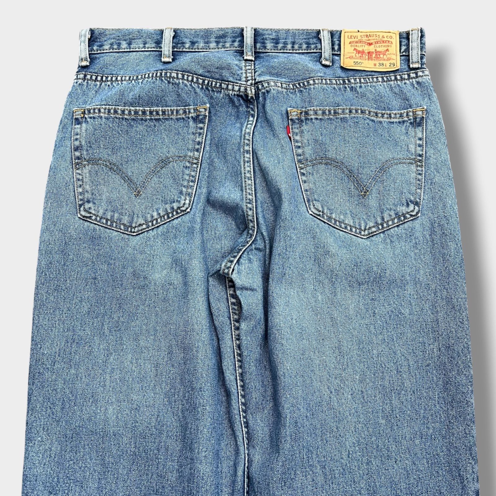 00s Levi's 550 Relaxed Fit デニムパンツ W38 L29 リーバイス ワイド