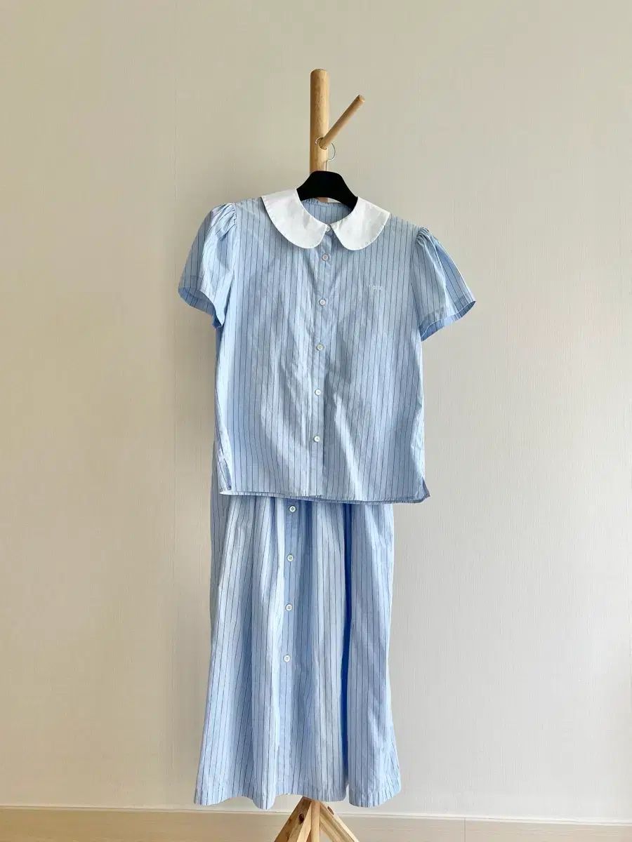 fletta 플레따 ストライプ シャツ スカート セットアップ M