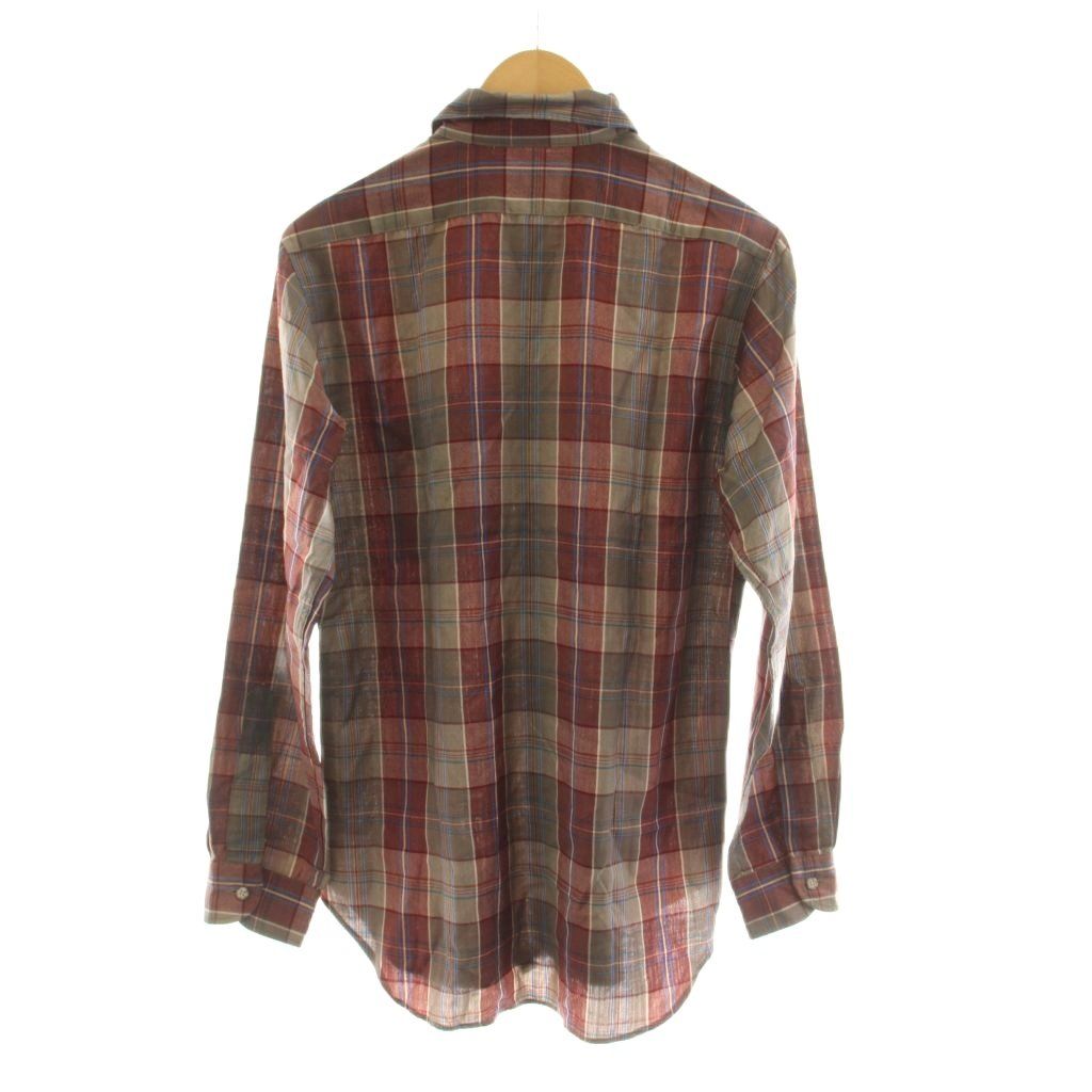 ペンドルトン PENDLETON 70s ヴィンテージ カジュアルシャツ 長袖 チェック柄 M 茶 ブラウン グレージュ /KU ペンドルトン PENDLETON 70s ヴィンテージ カジュアルシャツ 長袖 チェック柄 M 茶 ブラウン グレージュ /KU