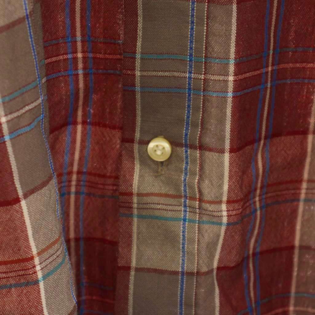 ペンドルトン PENDLETON 70s ヴィンテージ カジュアルシャツ 長袖 チェック柄 M 茶 ブラウン グレージュ /KU ペンドルトン PENDLETON 70s ヴィンテージ カジュアルシャツ 長袖 チェック柄 M 茶 ブラウン グレージュ /KU