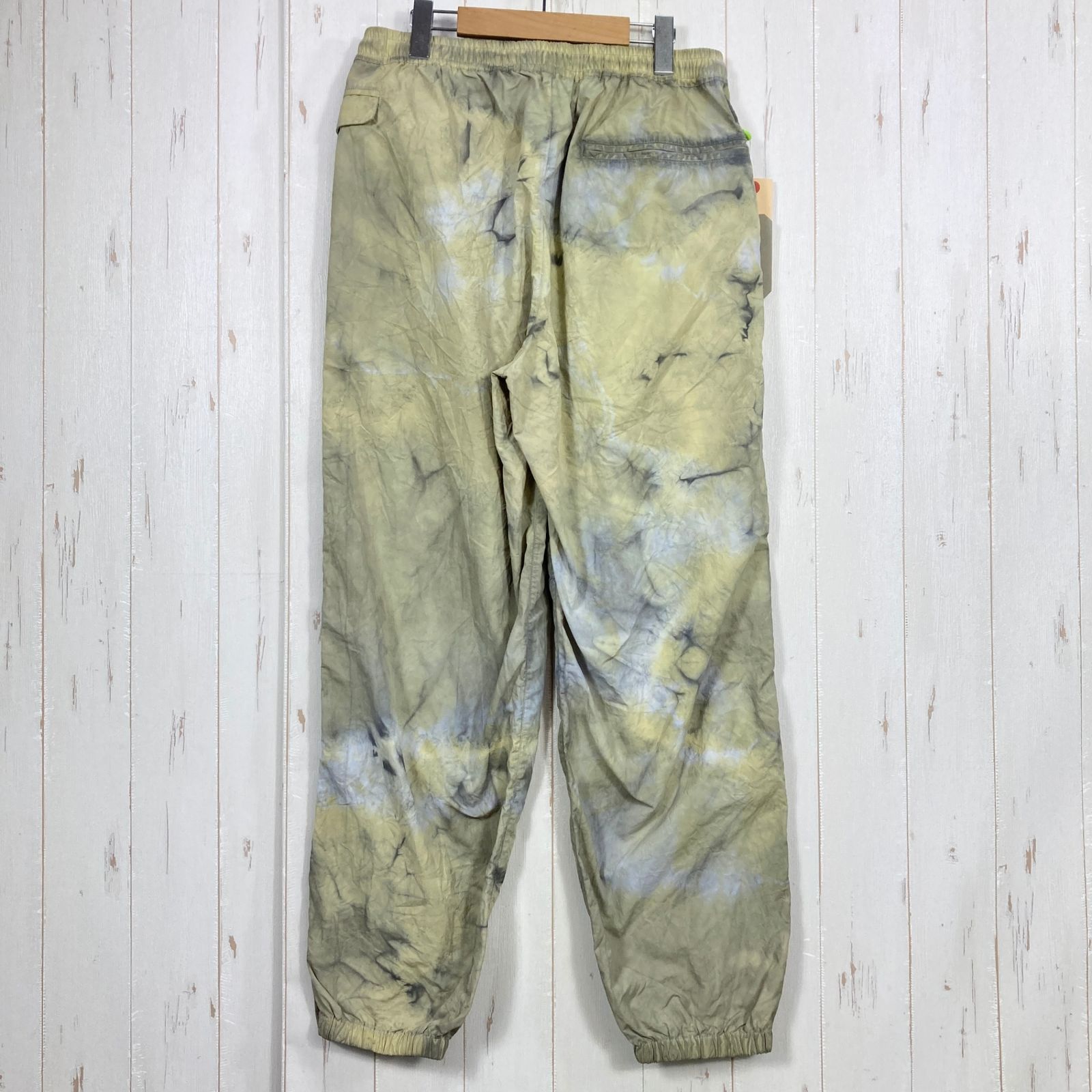 ✉️Men's 3 イエロー系 迷迭香 ( マンネンロウ ) ナイロン ハーベスト トレーナー 噴湯丘 エディション タイダイ NYLON HARVEST TRAINER 噴湯丘 Edition Tie-dye 生産終了モデル 入手困難 ネオ