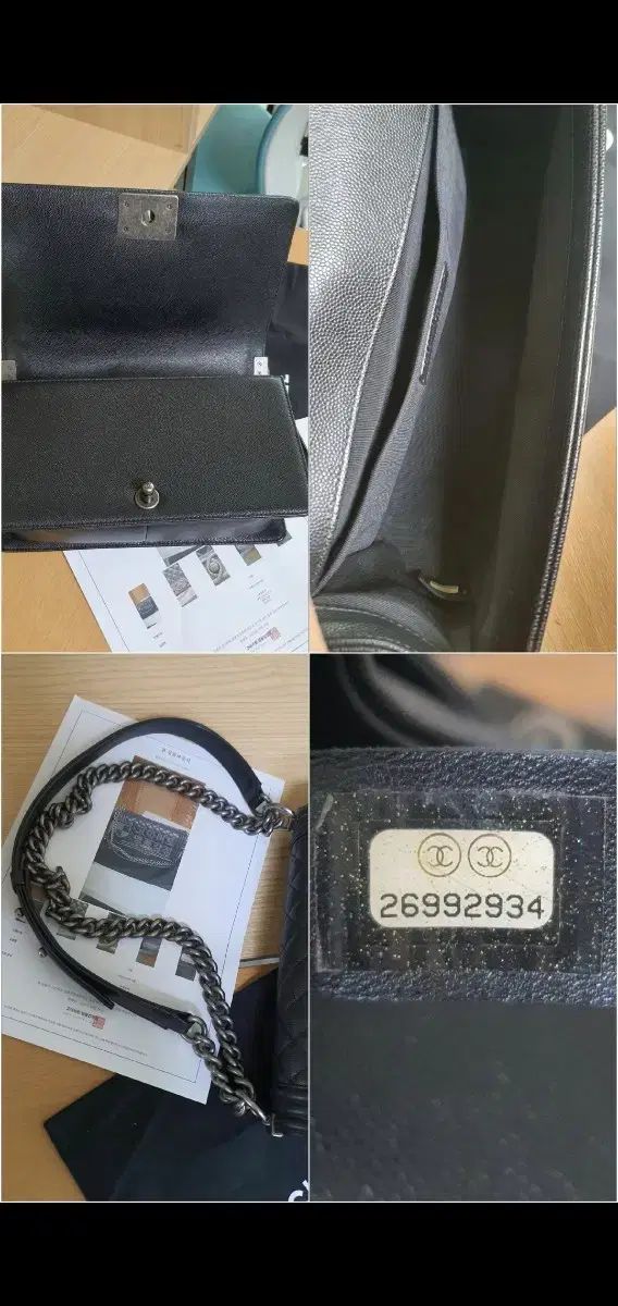 シャネル ボーイシャネル ミディアム キャビア シルバー金具 クロス/ショルダーバッグ 正規品 S級 (鑑定書O) シャネル ボーイシャネル ミディアム キャビア シルバー金具 クロス/ショルダーバッグ 正規品 S級 (鑑定書O)