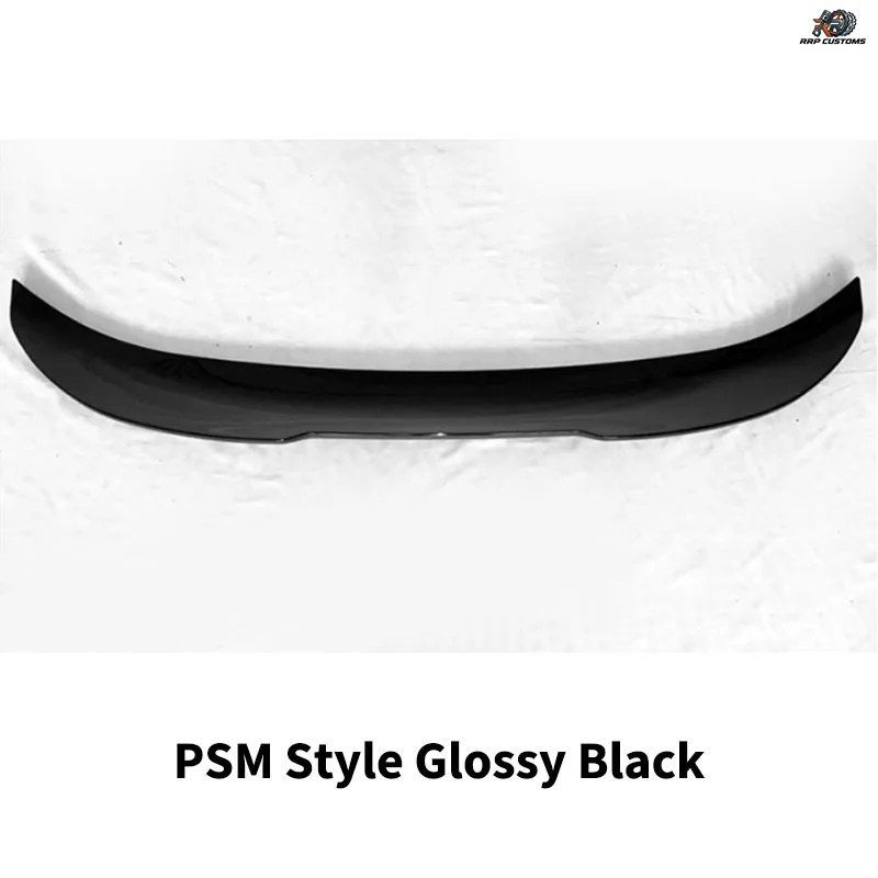 BMW 3シリーズ F30 M3 M4 MP PSMスタイル 2013-2019用 リアトランクスポイラーウィングリップ リアルーフディフューザー テールフィン カー