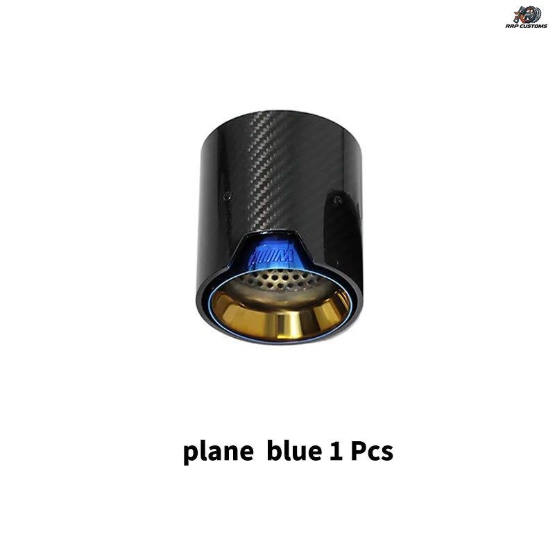 BMW 3 4シリーズ G20 G22 320 425 430用マフラーチップテールパイプ交換用カーボンファイバーステンレススチール排気システムノズル